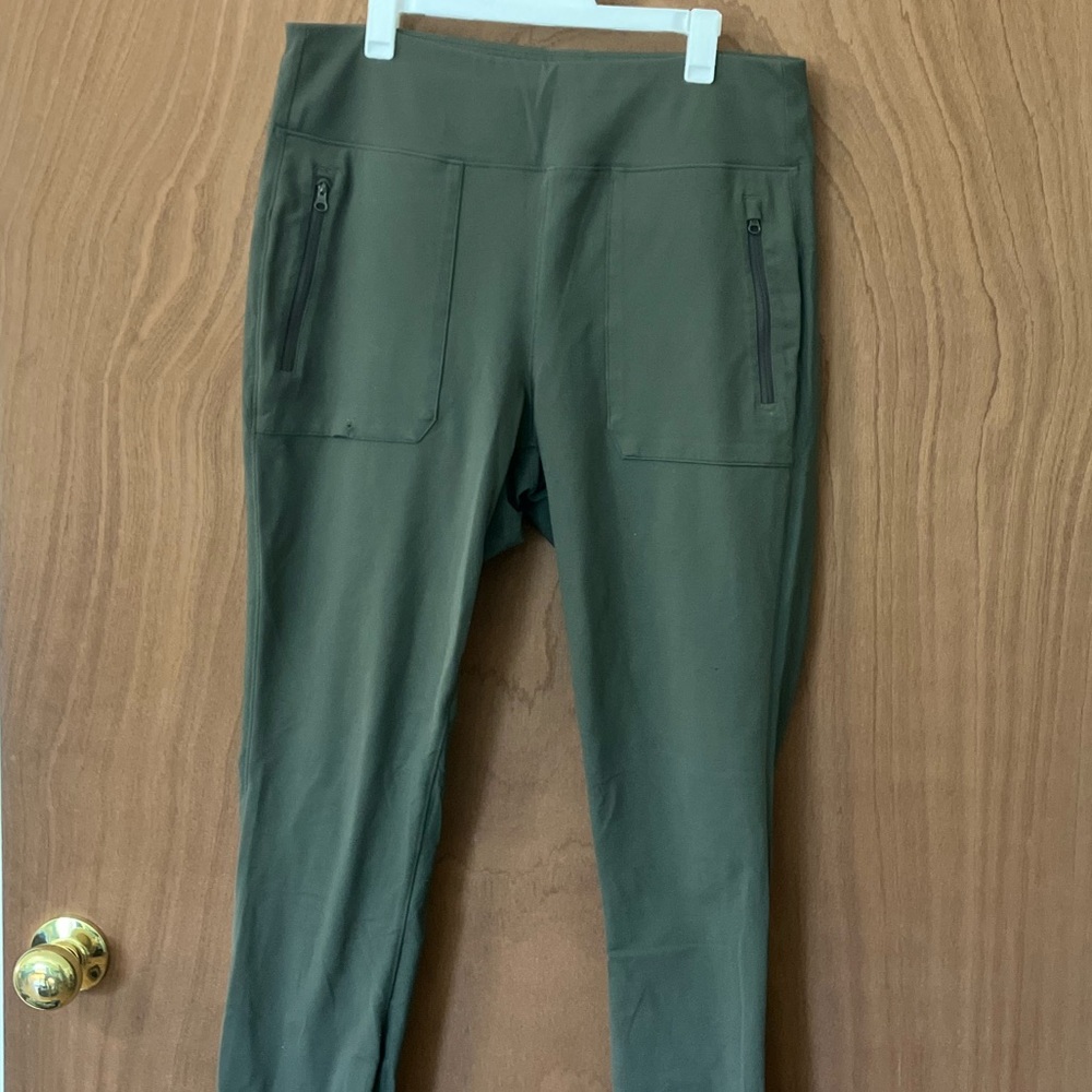 The North Face Olive Green Track Pants
